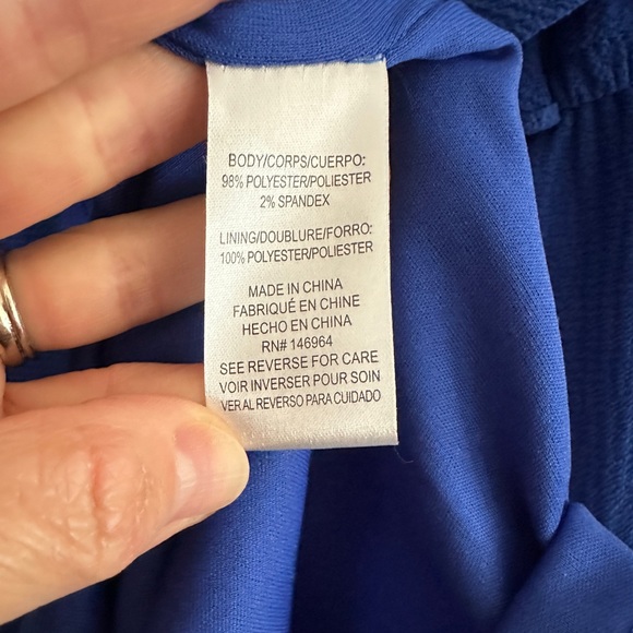 Julia Jordan Blue Jumpsuit - Picture 5 of 7